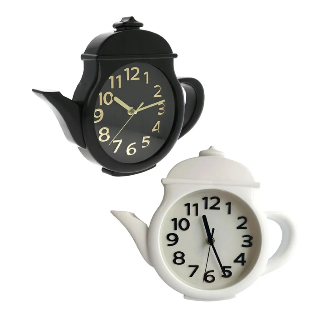Reloj forma de tetera
