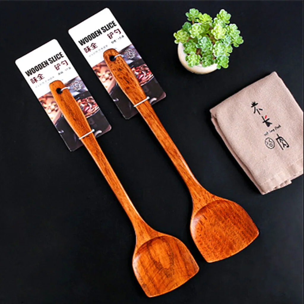 Espátula de madera para cocina