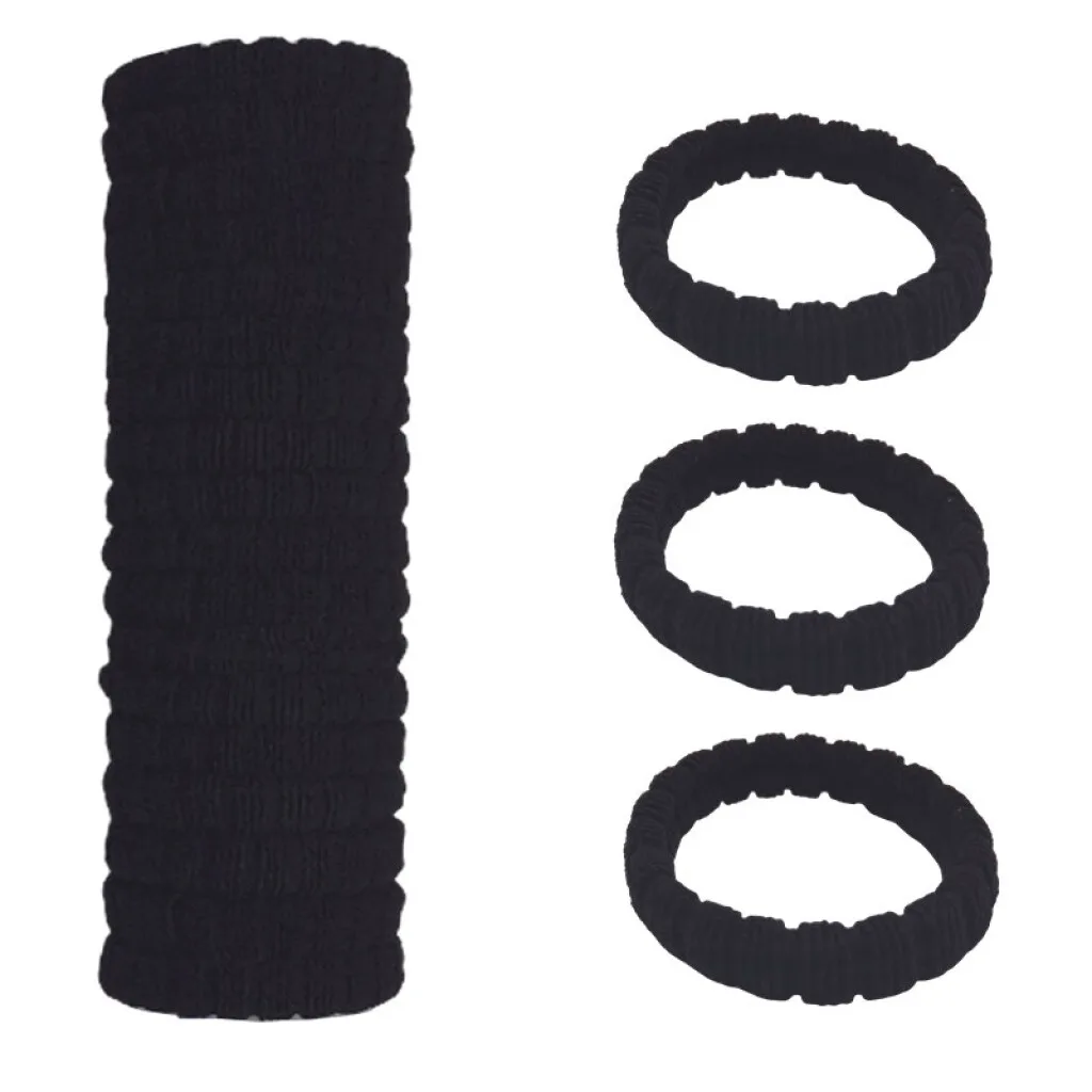 Colitas para el cabello negras en frasco