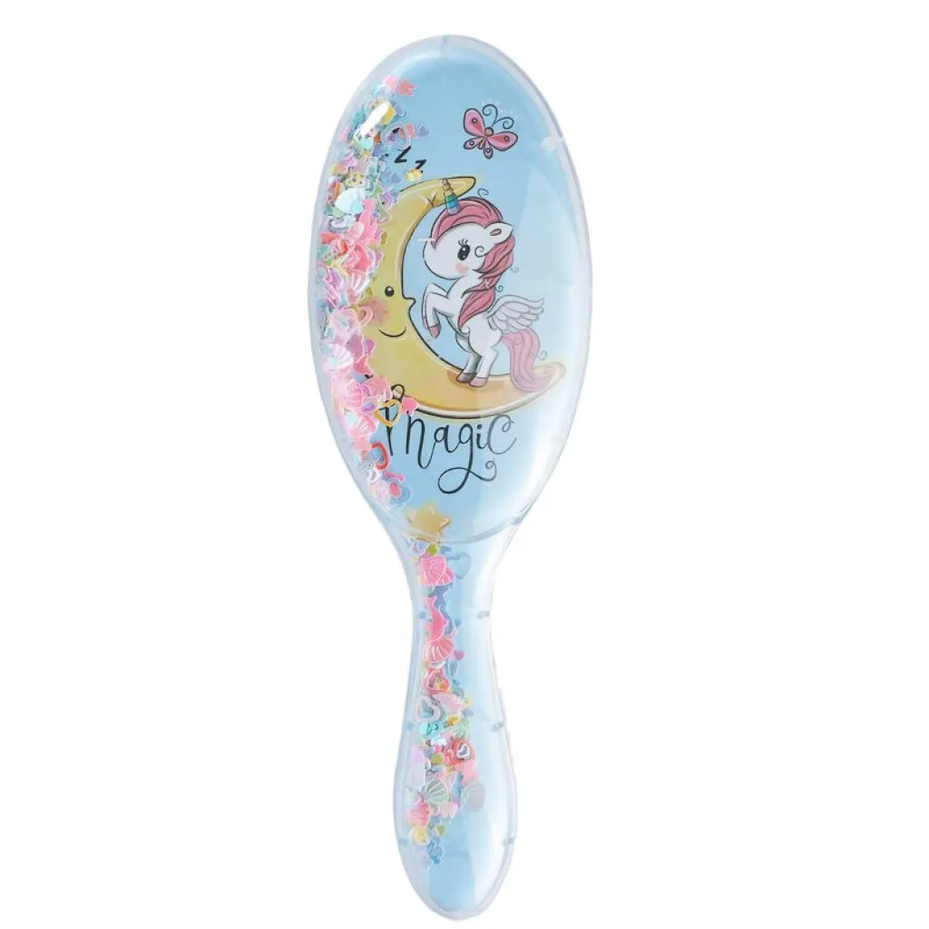 Cepillo de Pelo Infantil C/brillantina 21.5*7*3.5cm