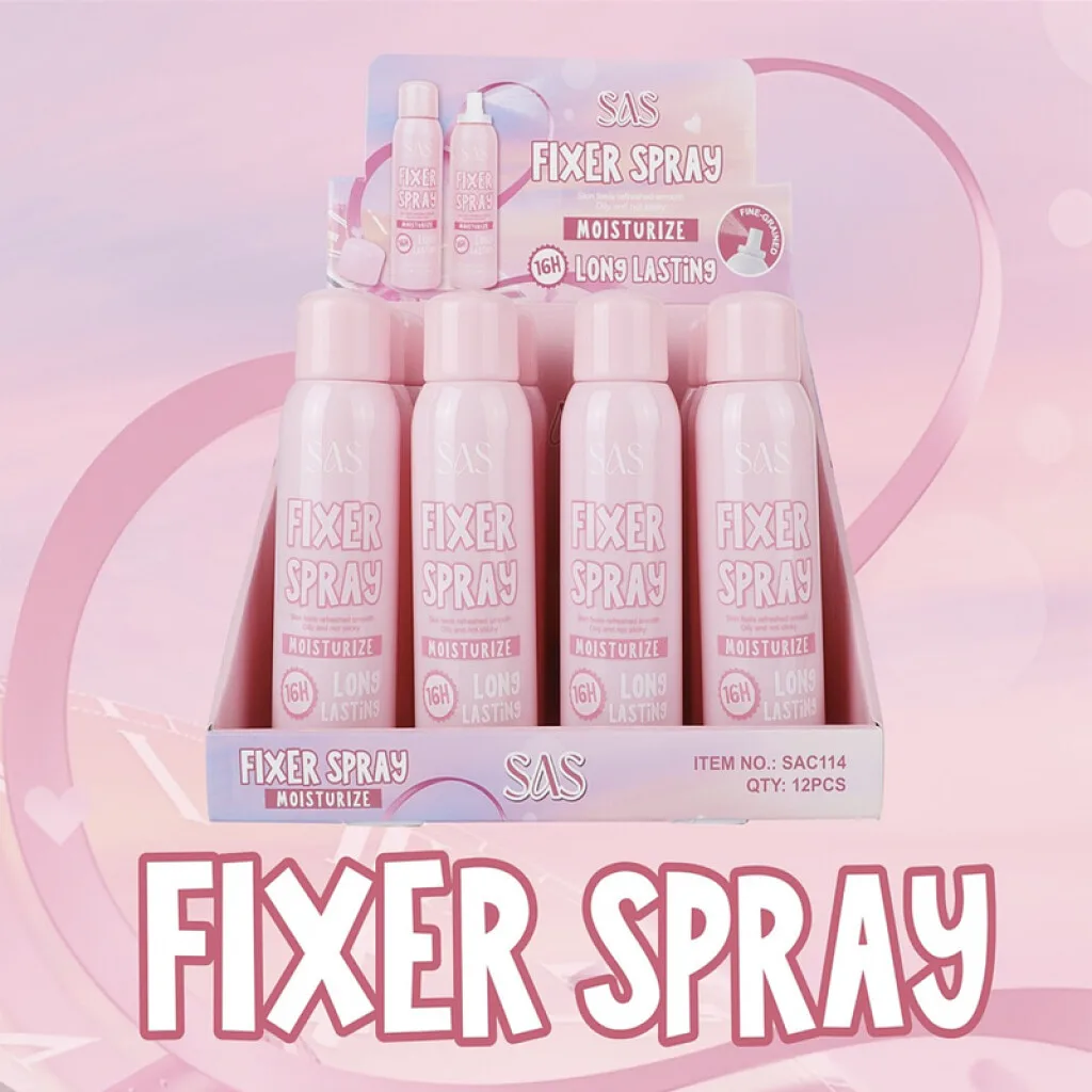 SAS Spray fijador de maquillaje larga duración