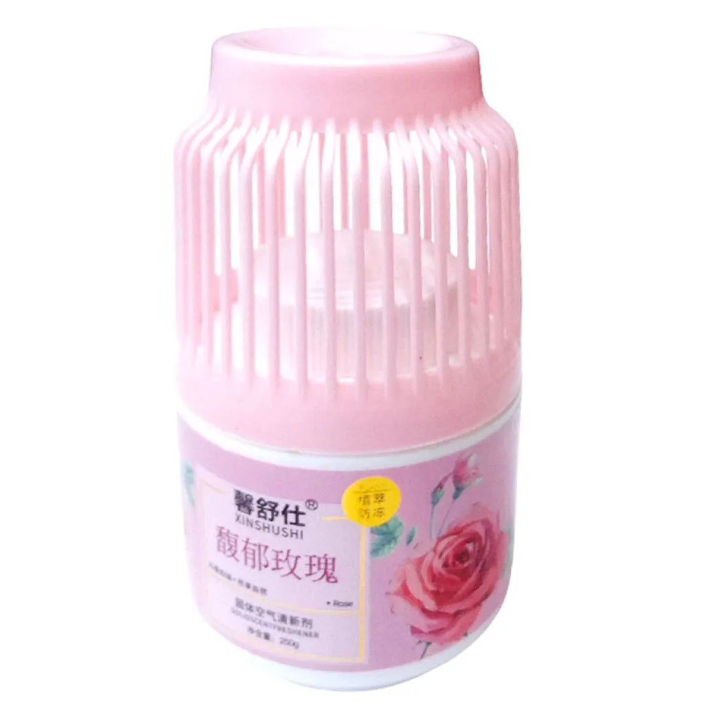 Perfumador ambientador de espacios aroma rosa, limón 250g