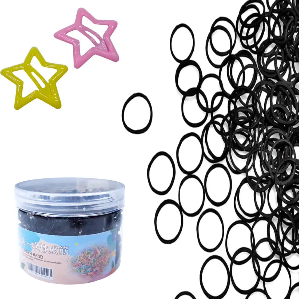 Colitas y broches pinzas estrellas para el cabello