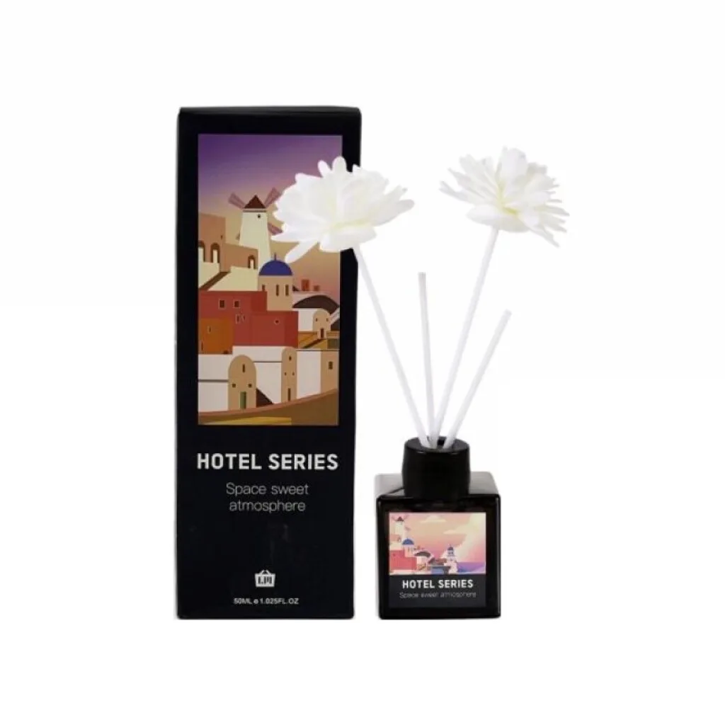 Aceite esencial 50 ml palitos y flores caja regalo