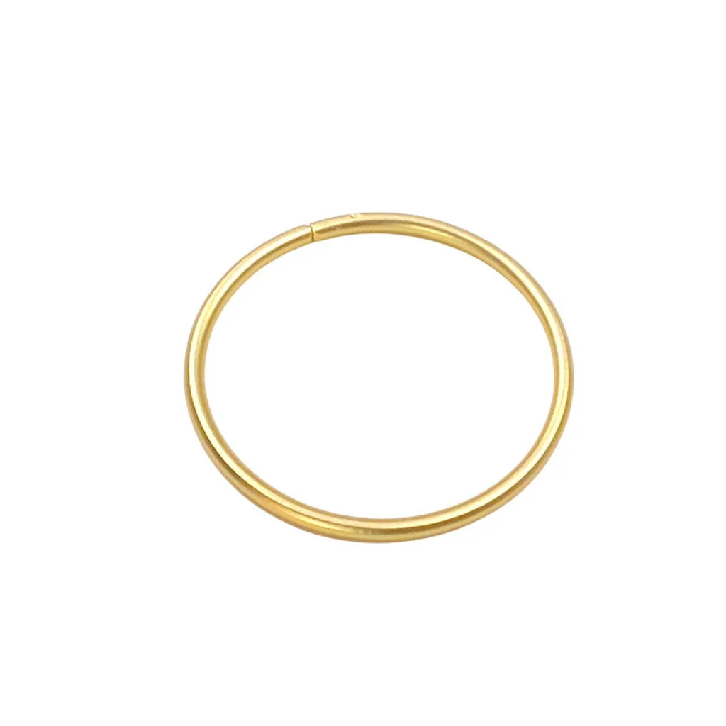 Pulsera dorada de acero