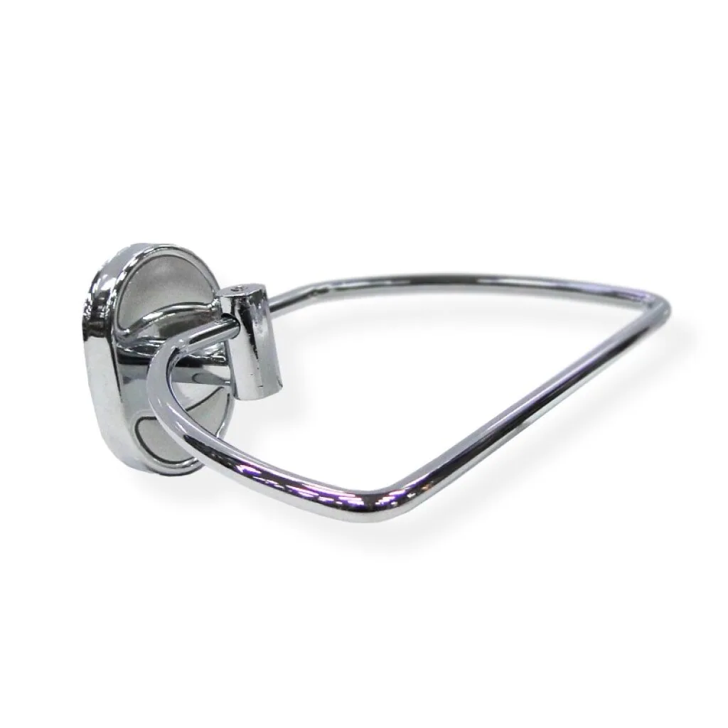 OUTLET Toallero triangular de acero inoxidable 17*10 cm