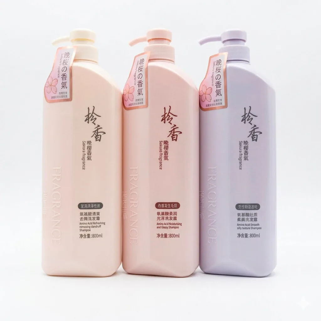 Shampoo suavizante sedoso con aminoácidos 800ml