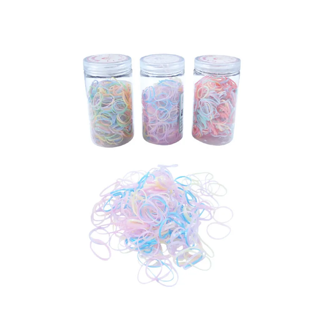 Colitas de colores para el cabello en frasco(ow2227)