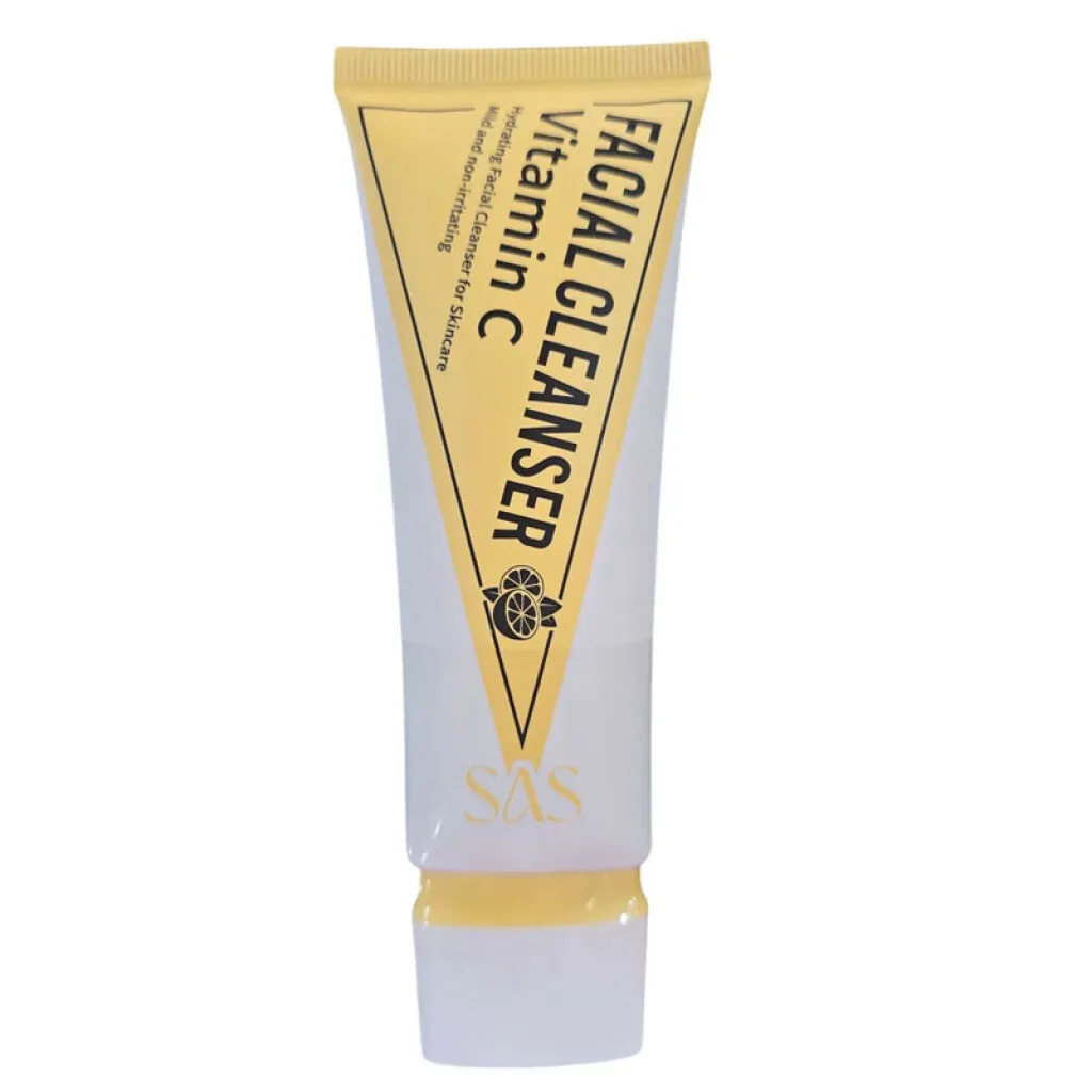 SAS Limpiador facial hidratante de vitamina C 75g