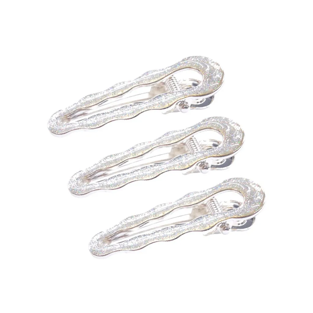 Broches pinzas para el cabello 3pcs 6cm