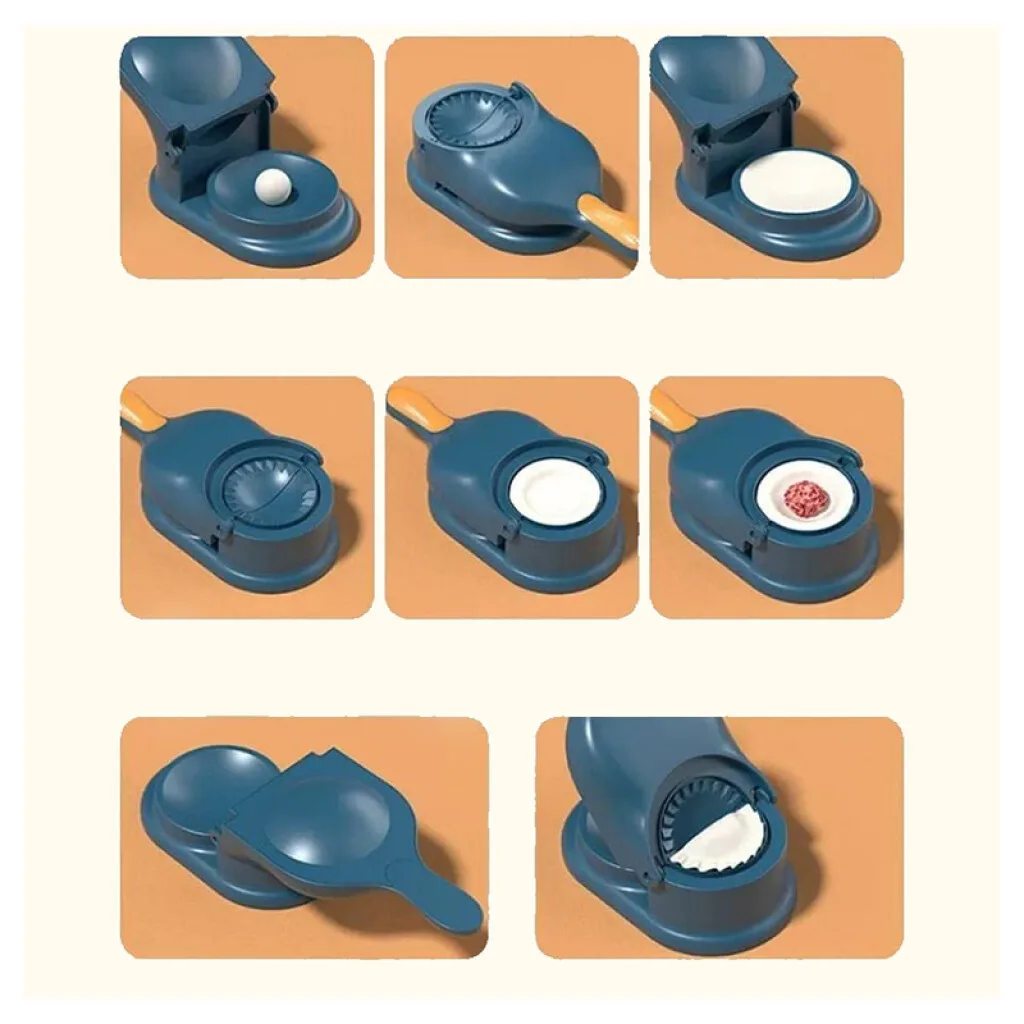 Máquina manual para empanadas 2 en 1