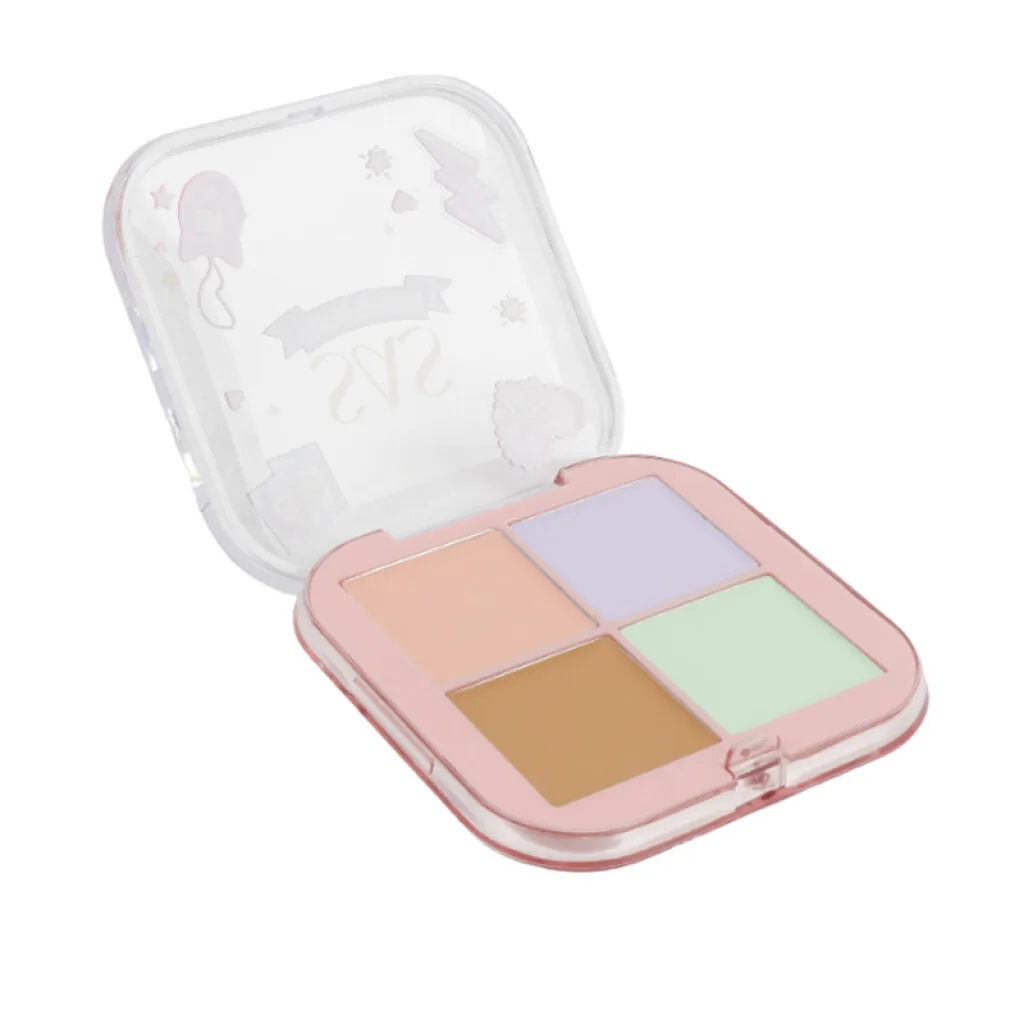 SAS Paleta de correctores x4 colores, 3 tonalidades