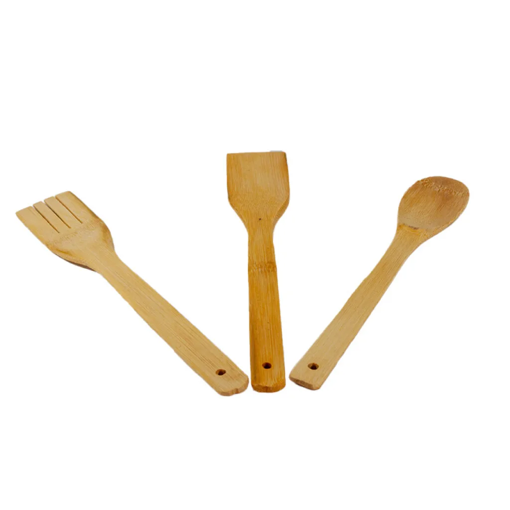 OUTLET Utensilios de cocina bamboo 3 pcs 28 cm