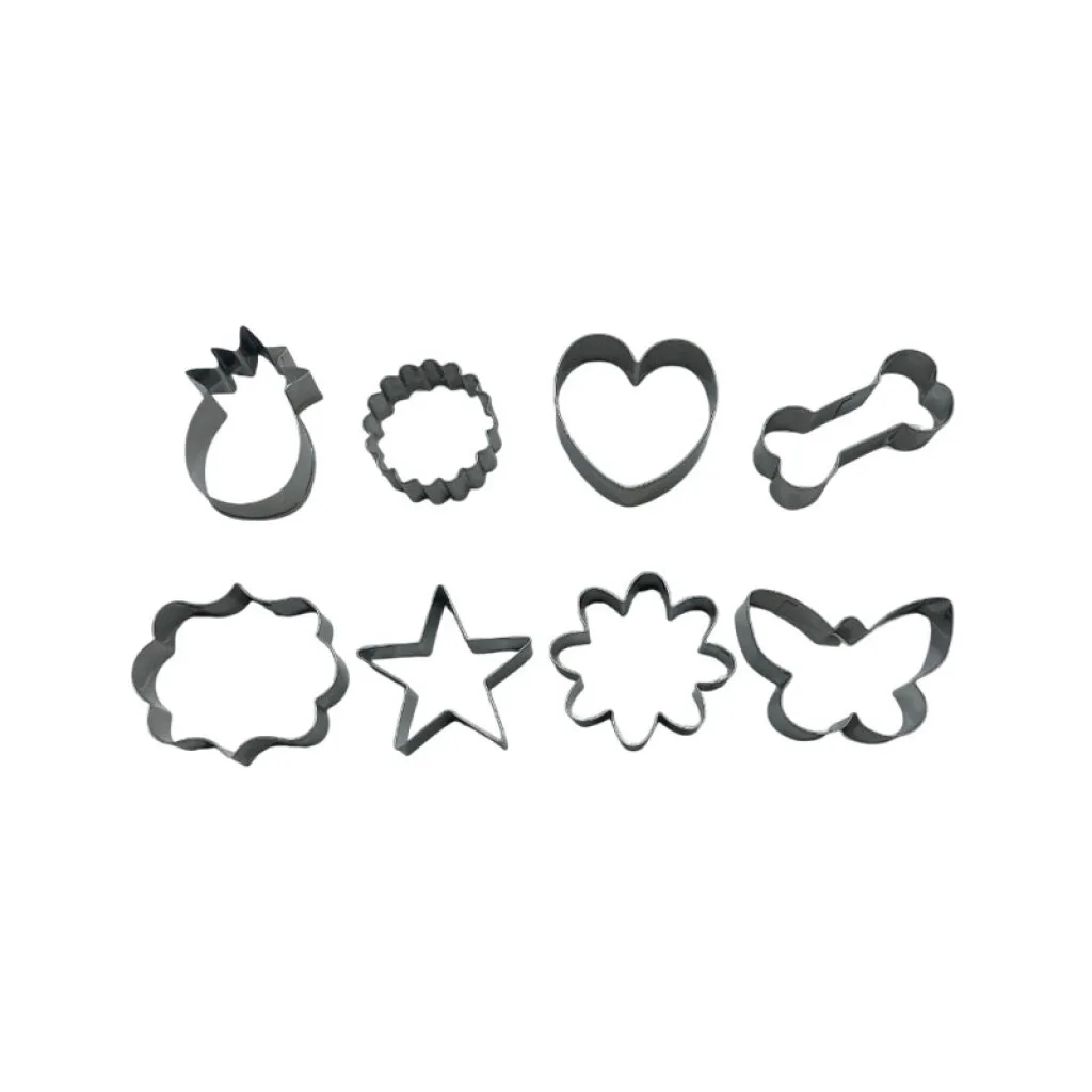 Moldes para galletas x8 unidades varias formas