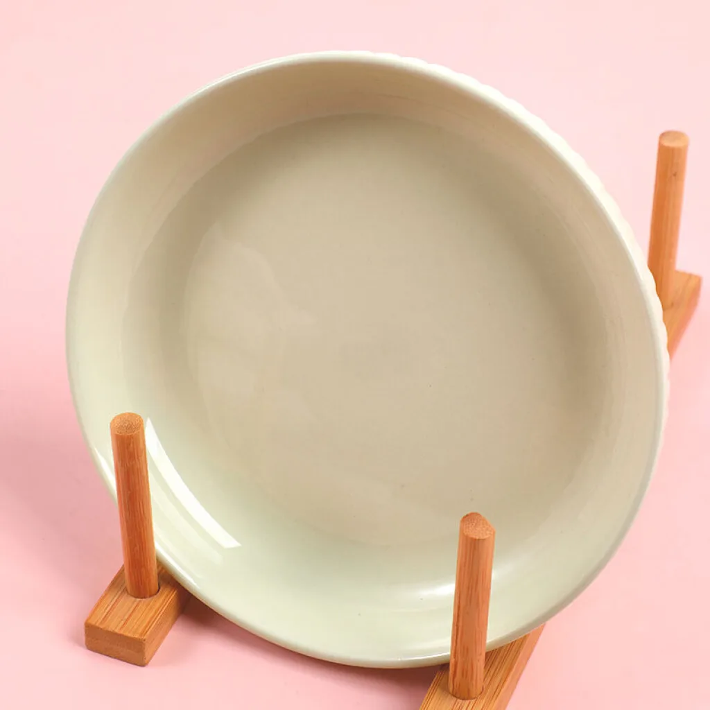 Plato de cerámica estilo romano