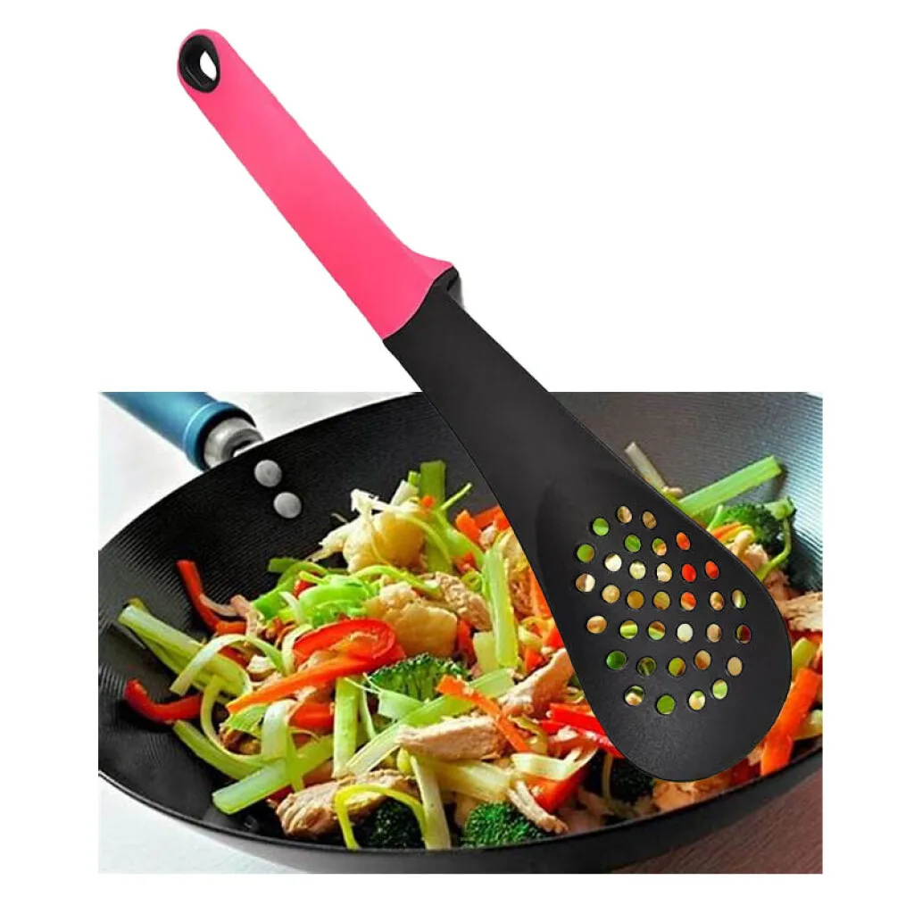 OUTLET Espumadera de cocina plástica mango silicona