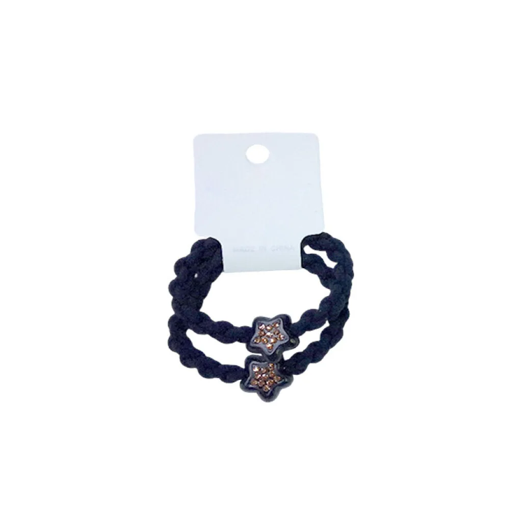 Colitas para el cabello 2pcs estrellas brillantes