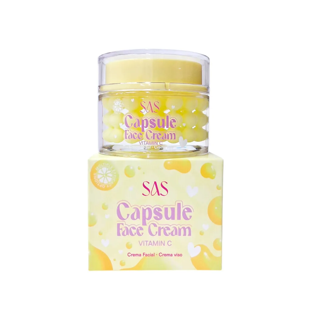 SAS Crema facial cápsulas con Vitamina C 80g