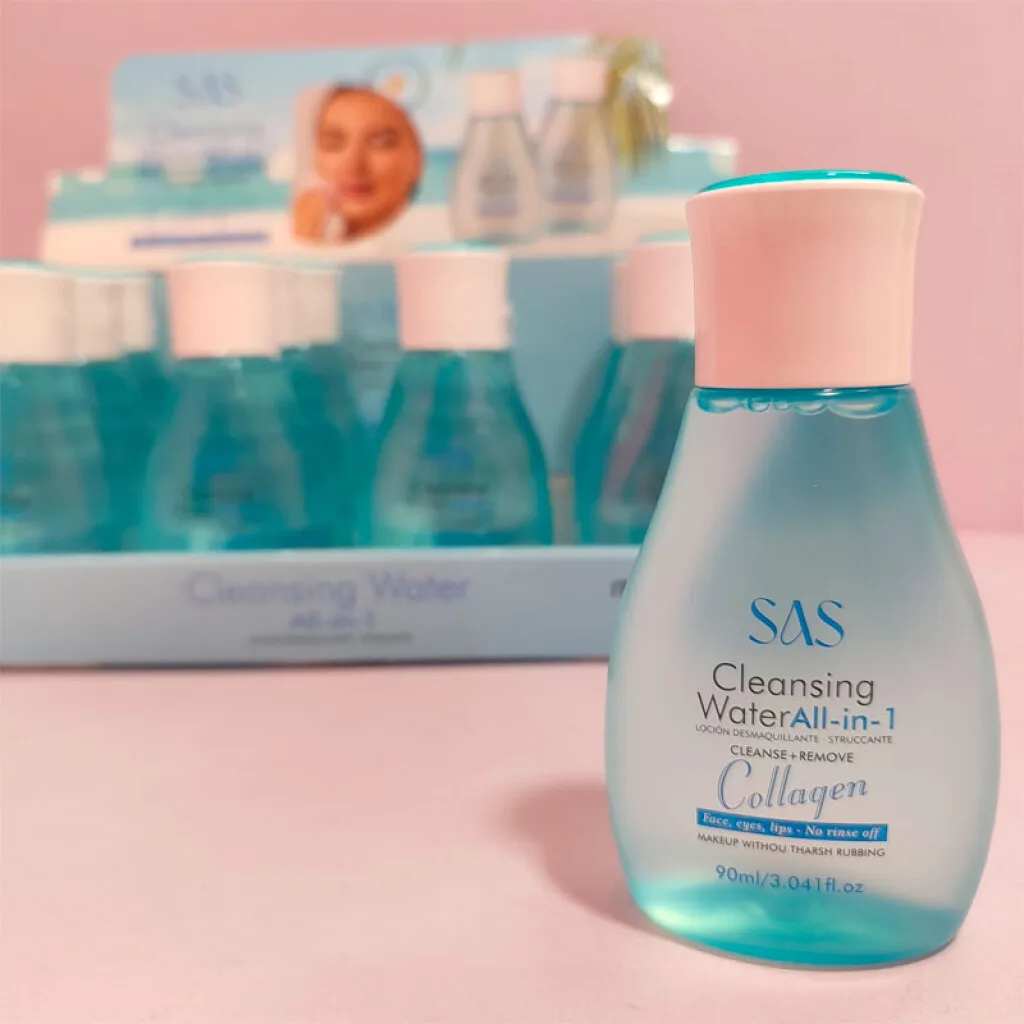 SAS Removedor limpiador de maquillaje c/colágeno