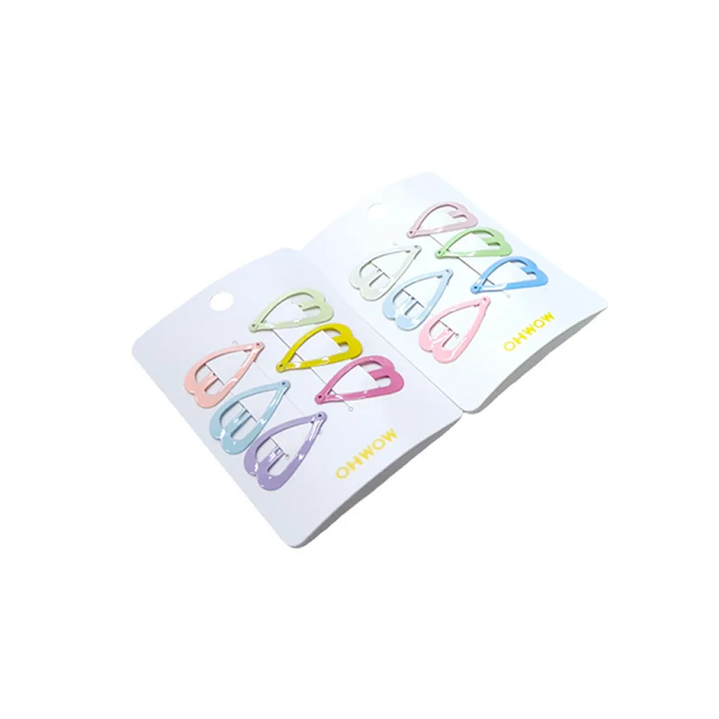 Broches pinzas de colores 6pcs