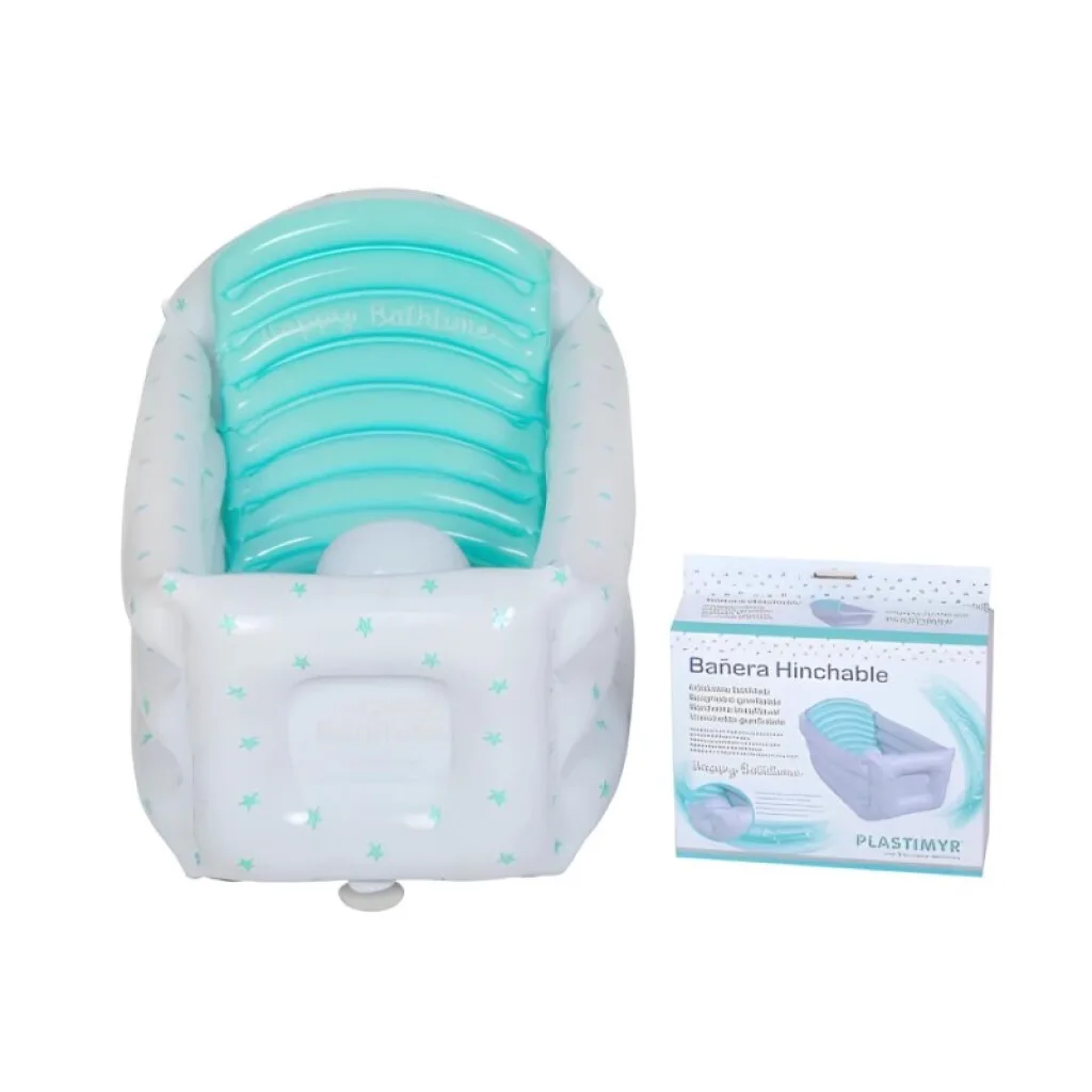Bañera de bebé inflable portátil para bañera o ducha