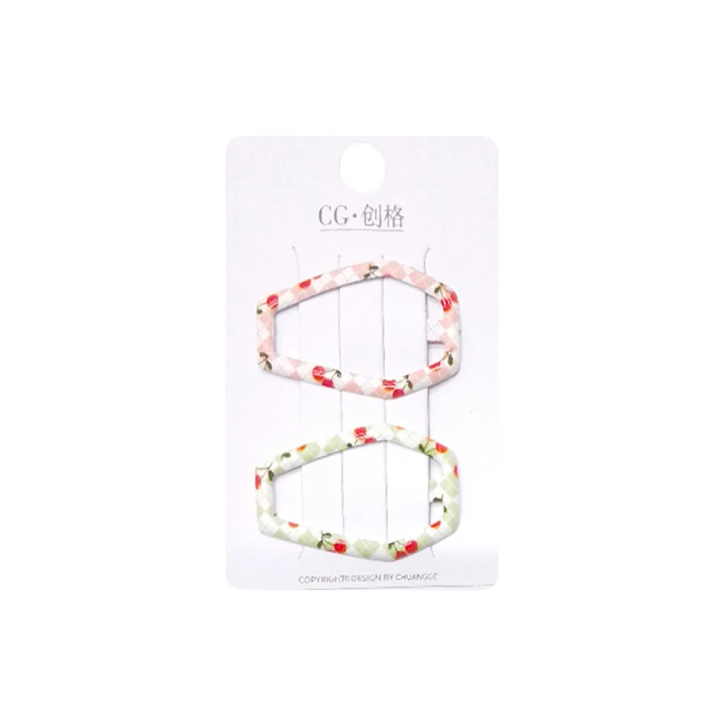 Broches pinzas para el cabello 2 pcs