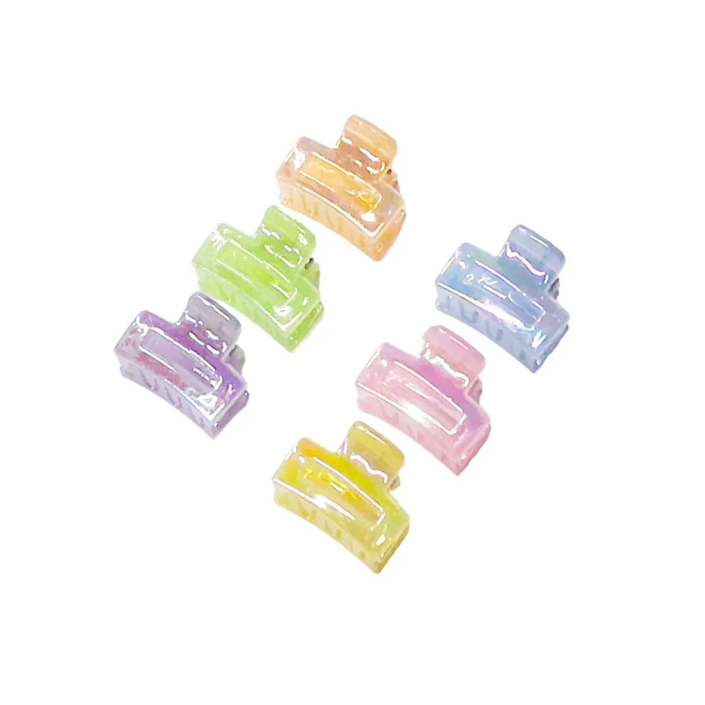 Broches pinzas de colores para el cabello 6 pcs