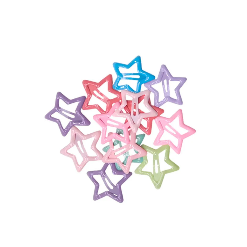 Broches pinza para el cabello estrellas