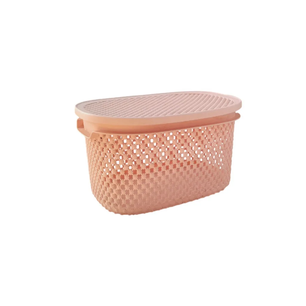 OUTLET Canasto organizador c/ tapa 29*21,5*13,5 cm