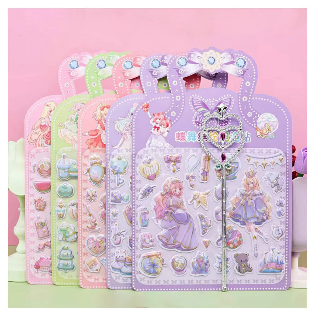 Set de stickers varita mágica varios diseños