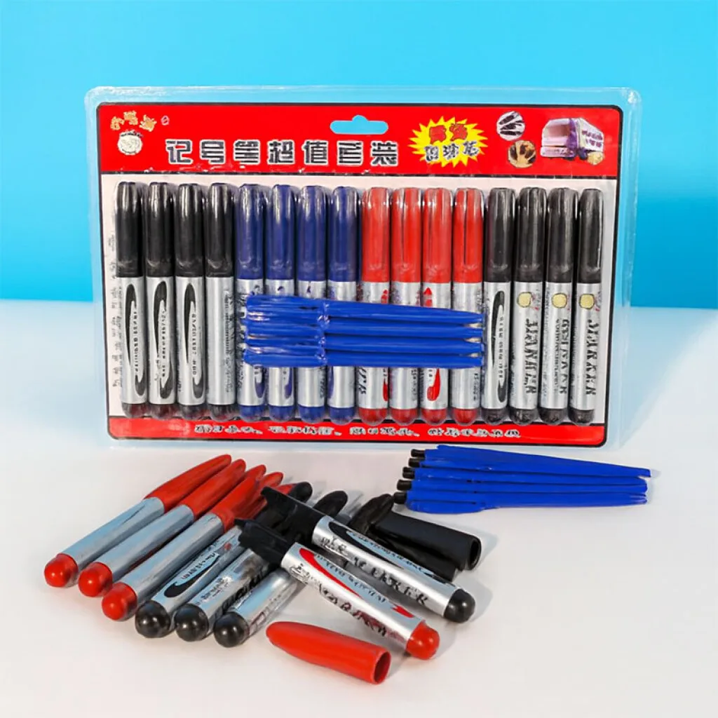Set de 16 marcadores con 4 biromes