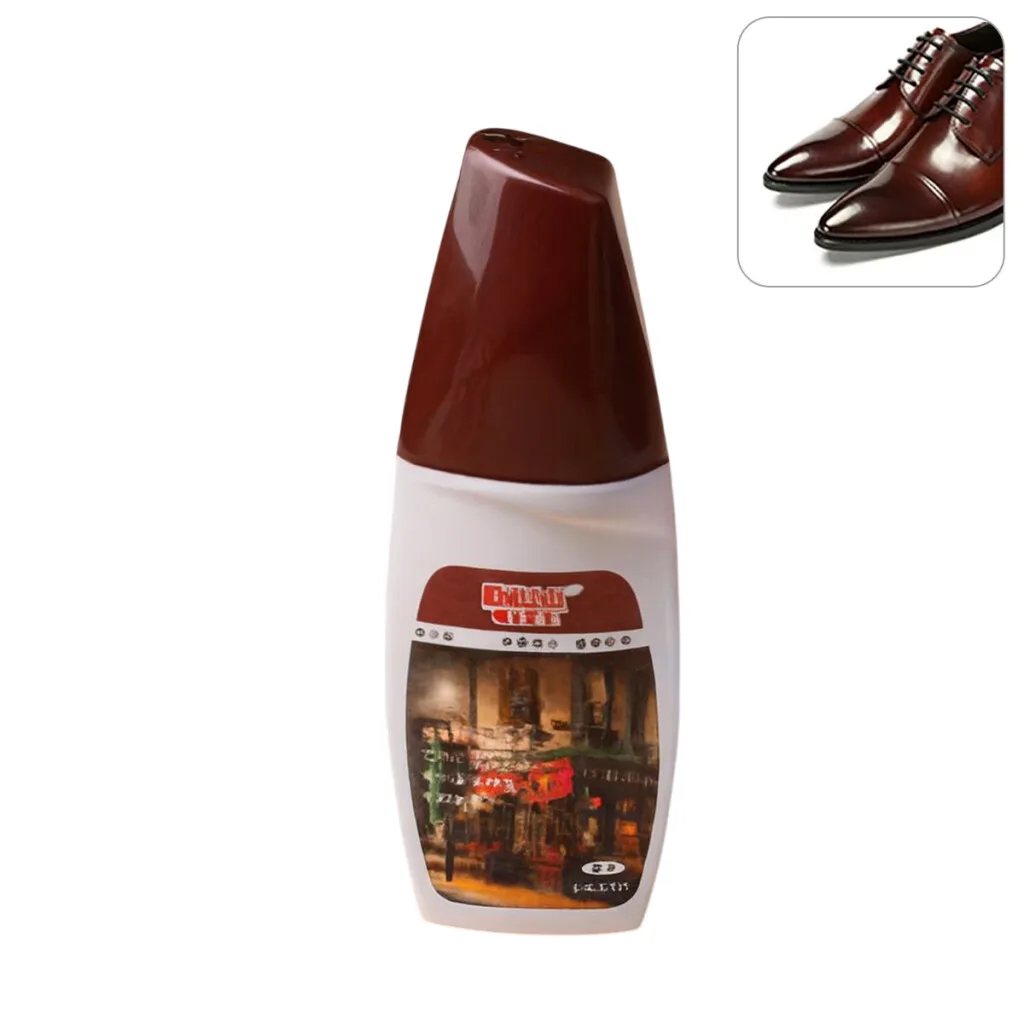 Pomada líquida lustra zapatos marrón 75ml