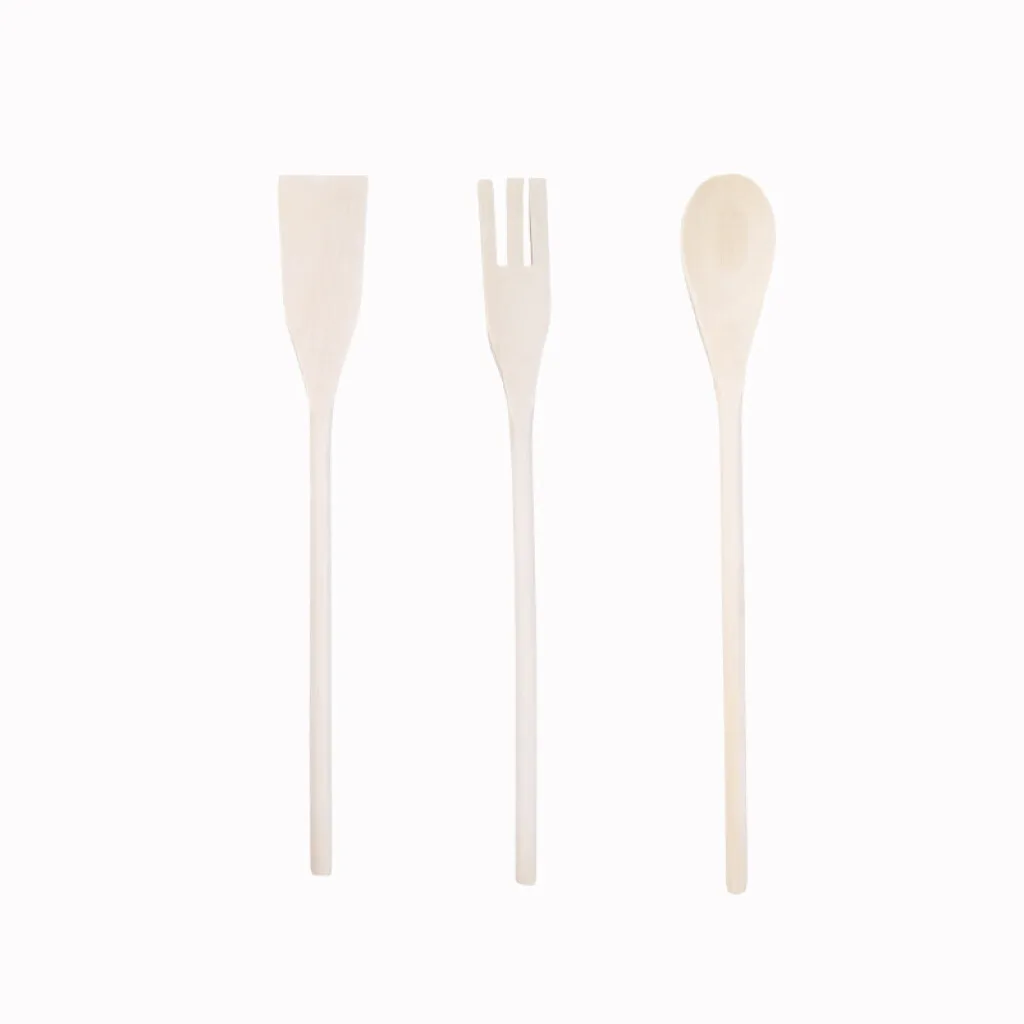 OUTLET Utensilios de cocina bamboo 3 pcs 30 cm